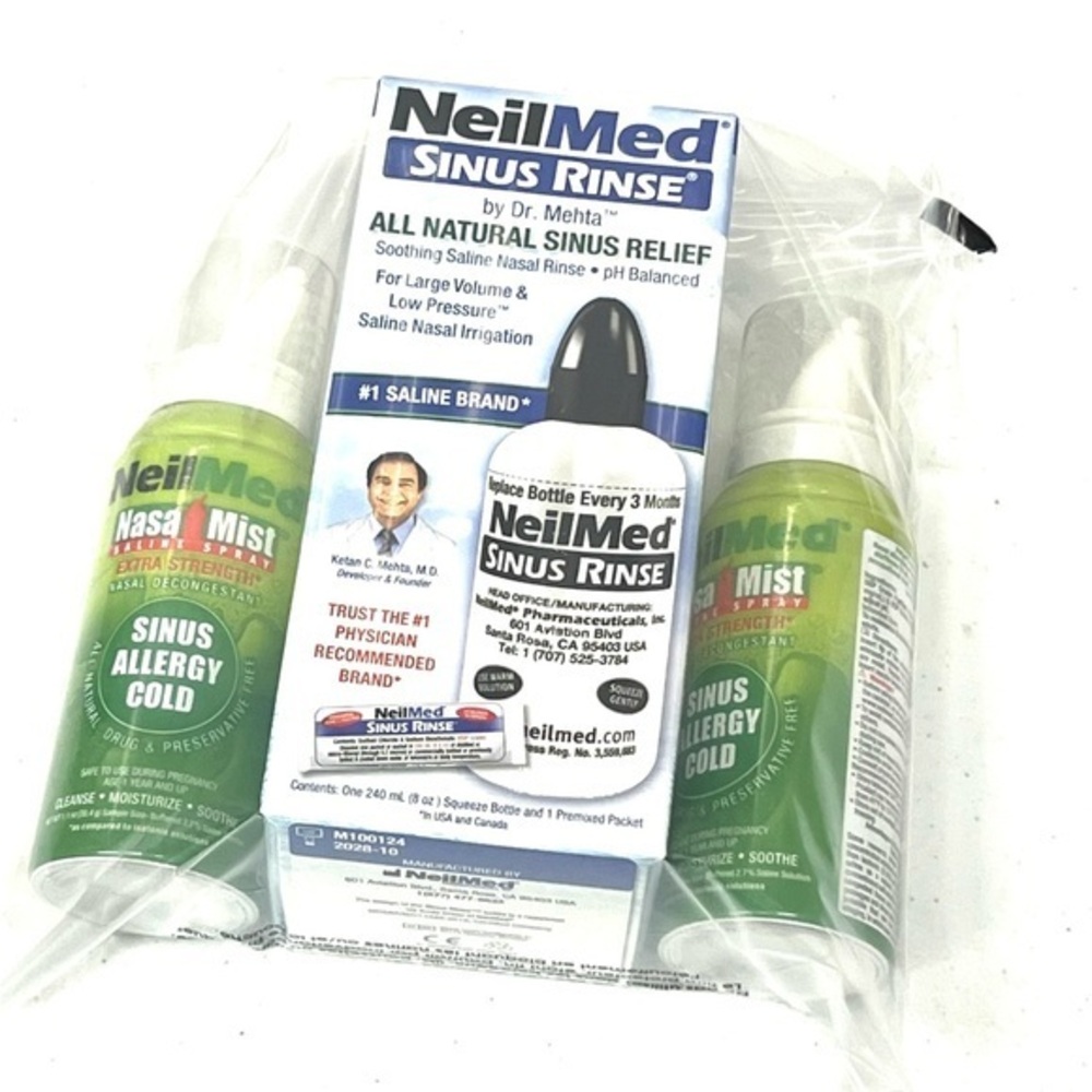 NeilMed Sinus Rinse and Nasal Mist Set